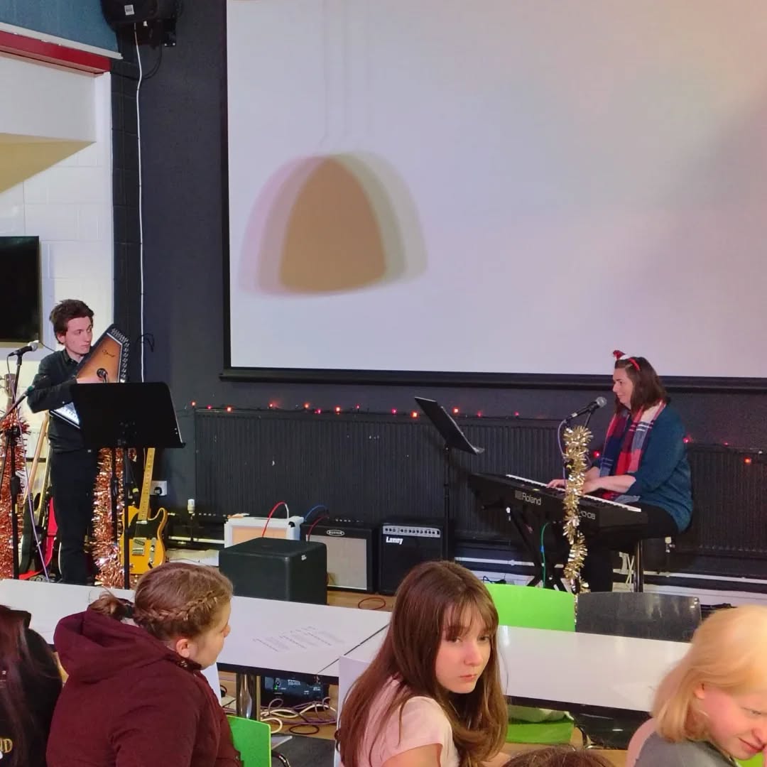 Sandy Fleming with Rachel Walker